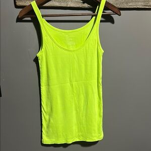 NWOT Gap Neon green yellow Green Tank Top